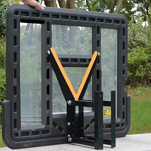 Basketball Bracket Set Indoor Wall Mounted Hanging Basketball Hoop Home Backboard Training Accessories ，For Adult Kid Backboard Frame 23.3.22 #TOP4