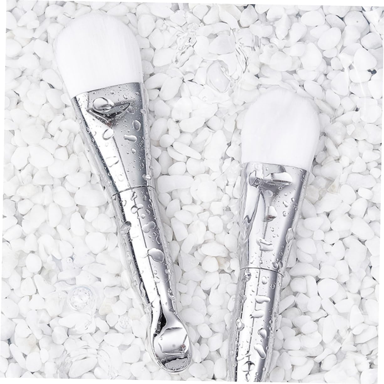 NOLITOY Double-ended Facial Mask Brush Face Brush for Women Ideal for Peels Serums