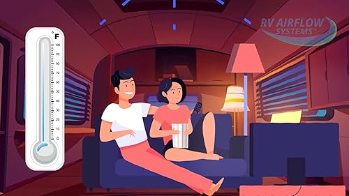 Miniatura 6 de para el acondicionador de aire Dometic Penguin II aumente el volumen de aire de su aire acondicionado a su RV caliente haciéndolo más frío más