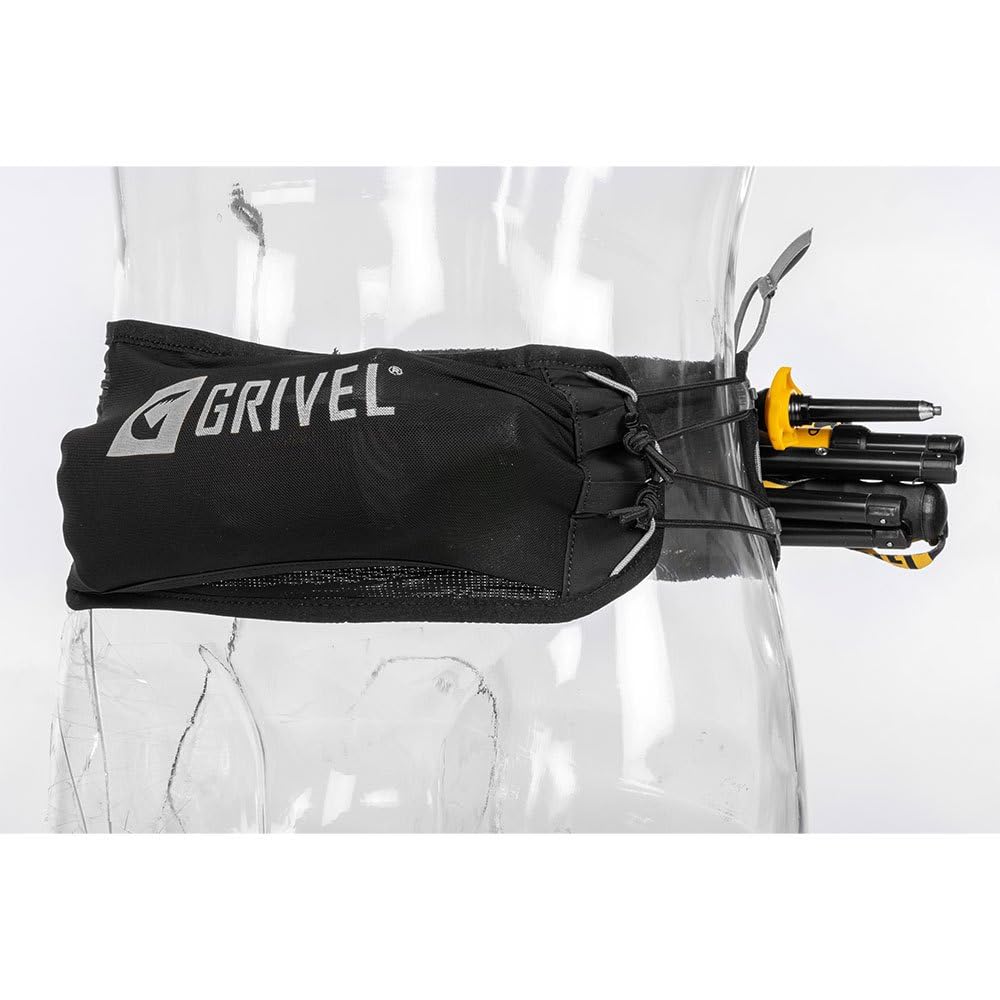 Grivel Running Belt Evo M/L Ceinture réglable Trail, Unisexe pour Adultes, Transparent