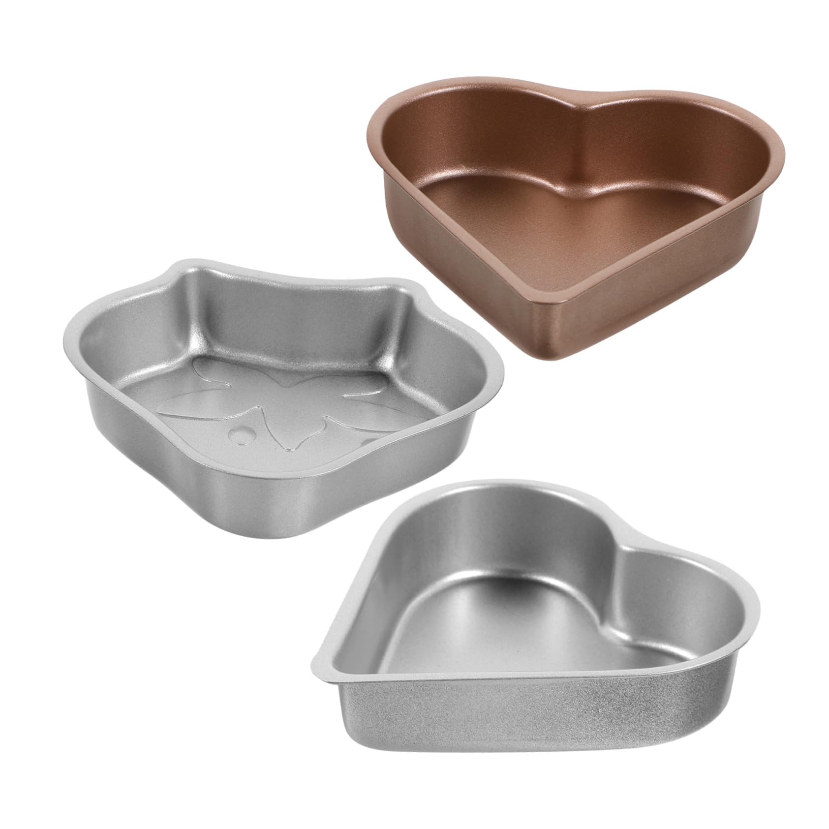 Amosfun 12 Piezas Mini Molde Para Pasteles Moldes Para Hornear Tarta De Queso Tostador Bandeja Para Hornear Moldes De Pudín De Cocina Taza Para Hornear De Metal Herramienta Para Hacer