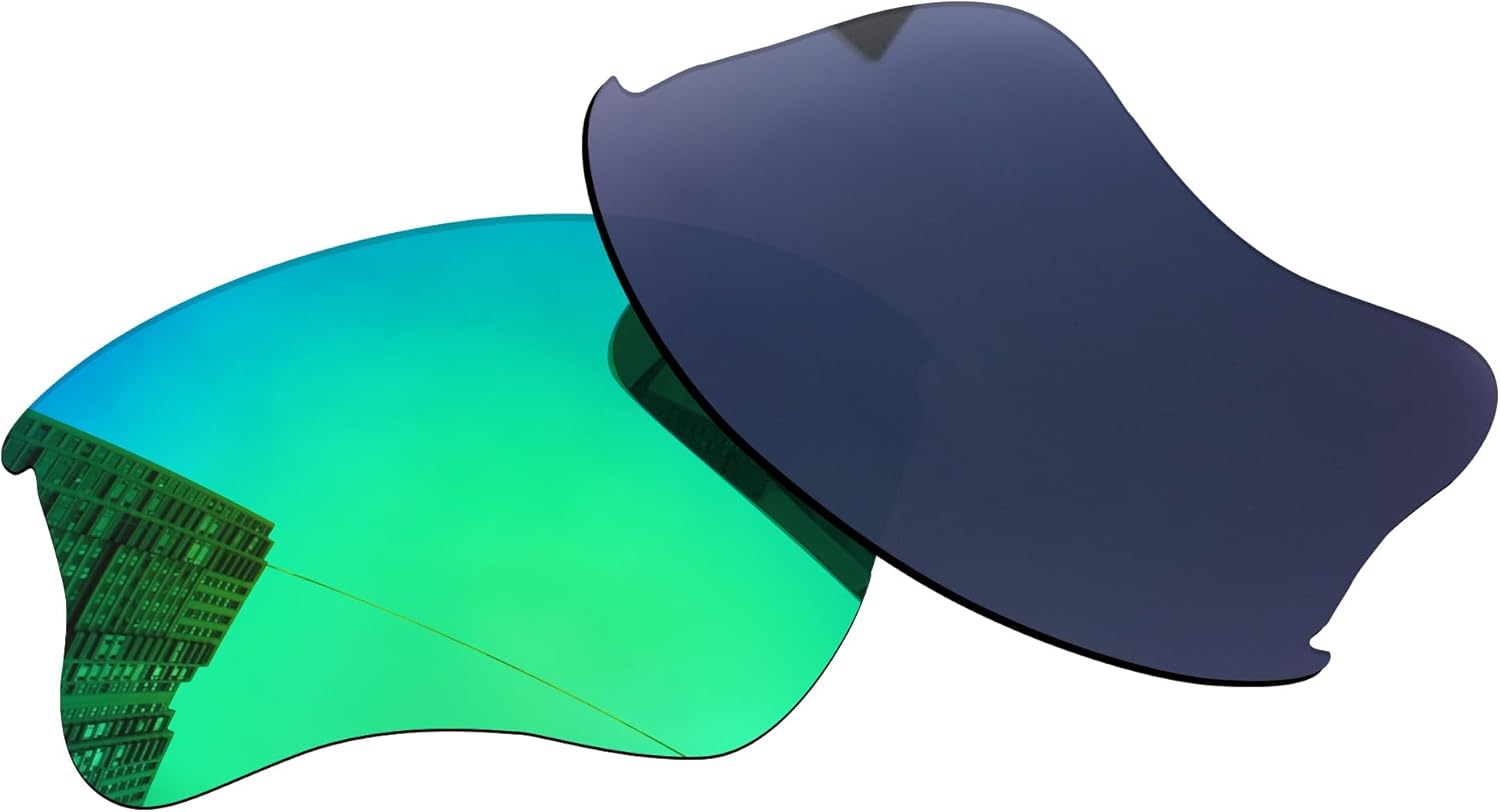Acefrog 5 Pairs Polarized Replacement Lenses for Oakley Flak Jacket XLJ OO9009 Sunglasses, Perfectly Fit, Value Pack