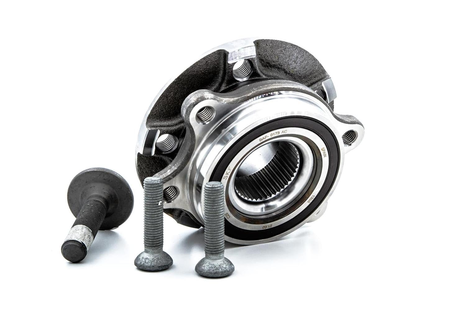 SKF Radlagersatz mit Flansch VKBA 6649 F Position Vorderachse Höhe 105 mm Länge 155 mm Breite 158 mm - OE Qualität