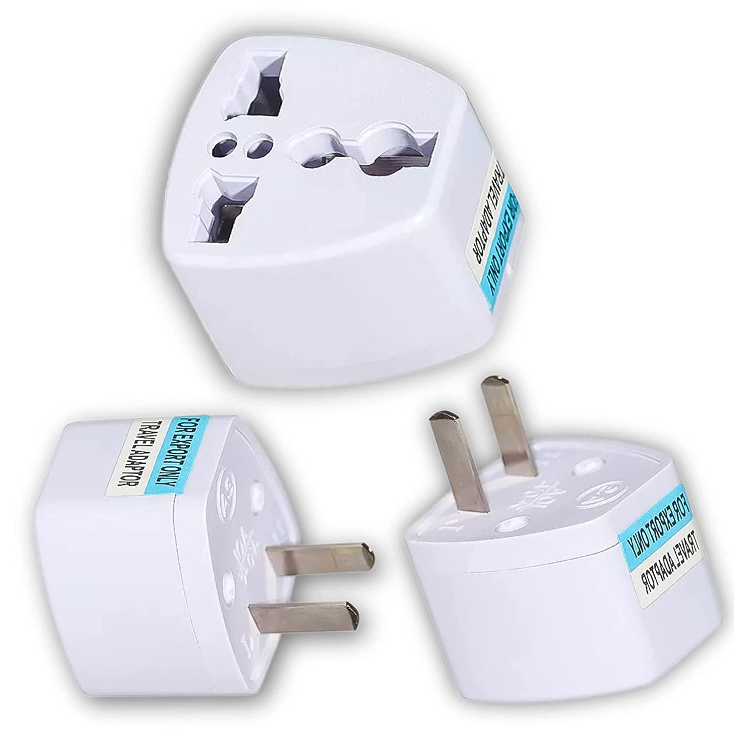 fdealz® [ 3 Pieces ] Flat Plug Adapter US Type to Multi-Plug Power Converter Adapter for Japan, Panama, USA, Canada, Mexico, Brazil, Philippines, Taiwan,-image-43