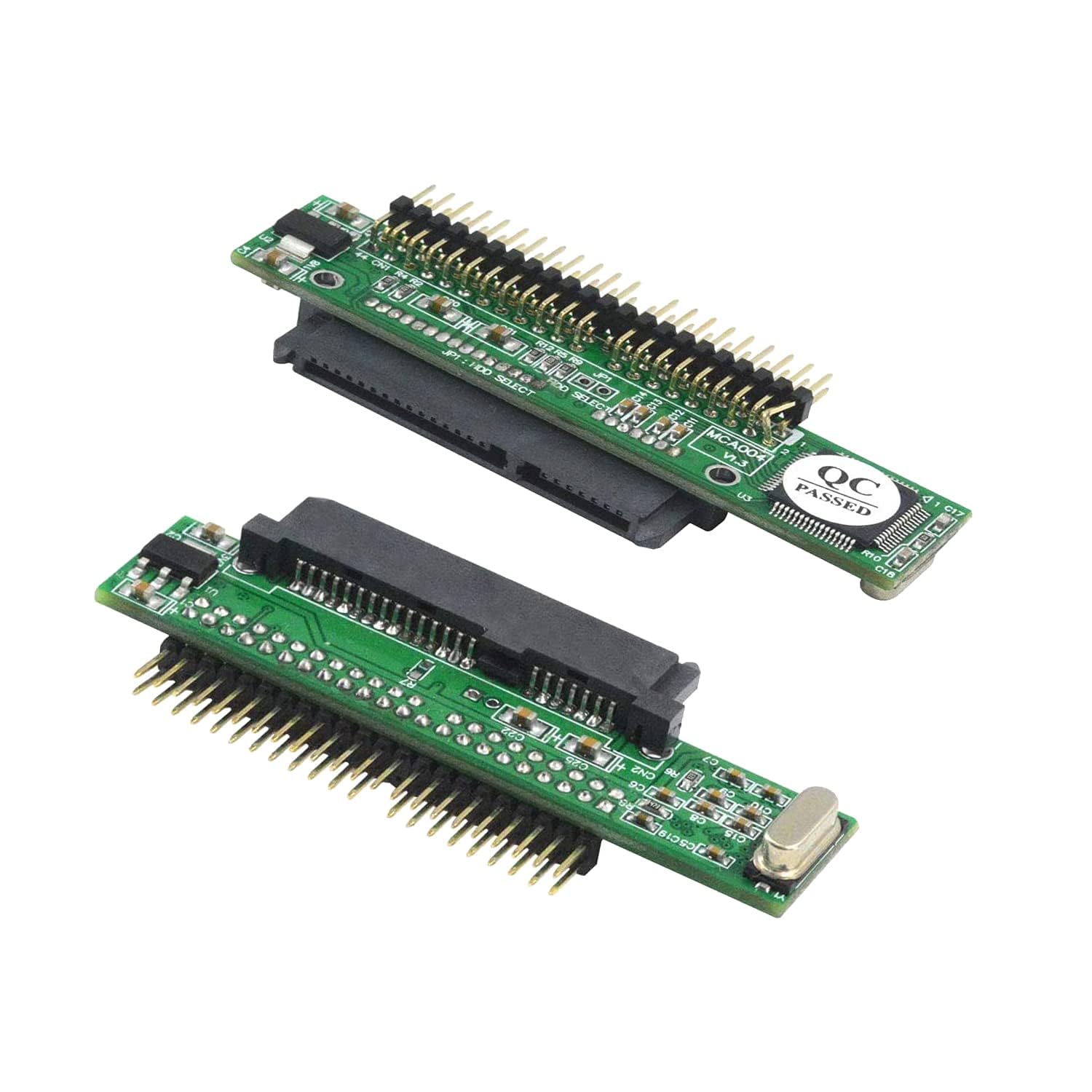 foxaa Laptop SATA to IDE Adapter, Convert 2.5 Inch Serial ATA HDD Hard Disk Drive or SSD to 44 Pin Male PATA Port (Parallel Type)-image-40