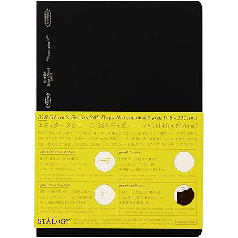 Stalogy 365 Days notebook A5 by Nitcoms