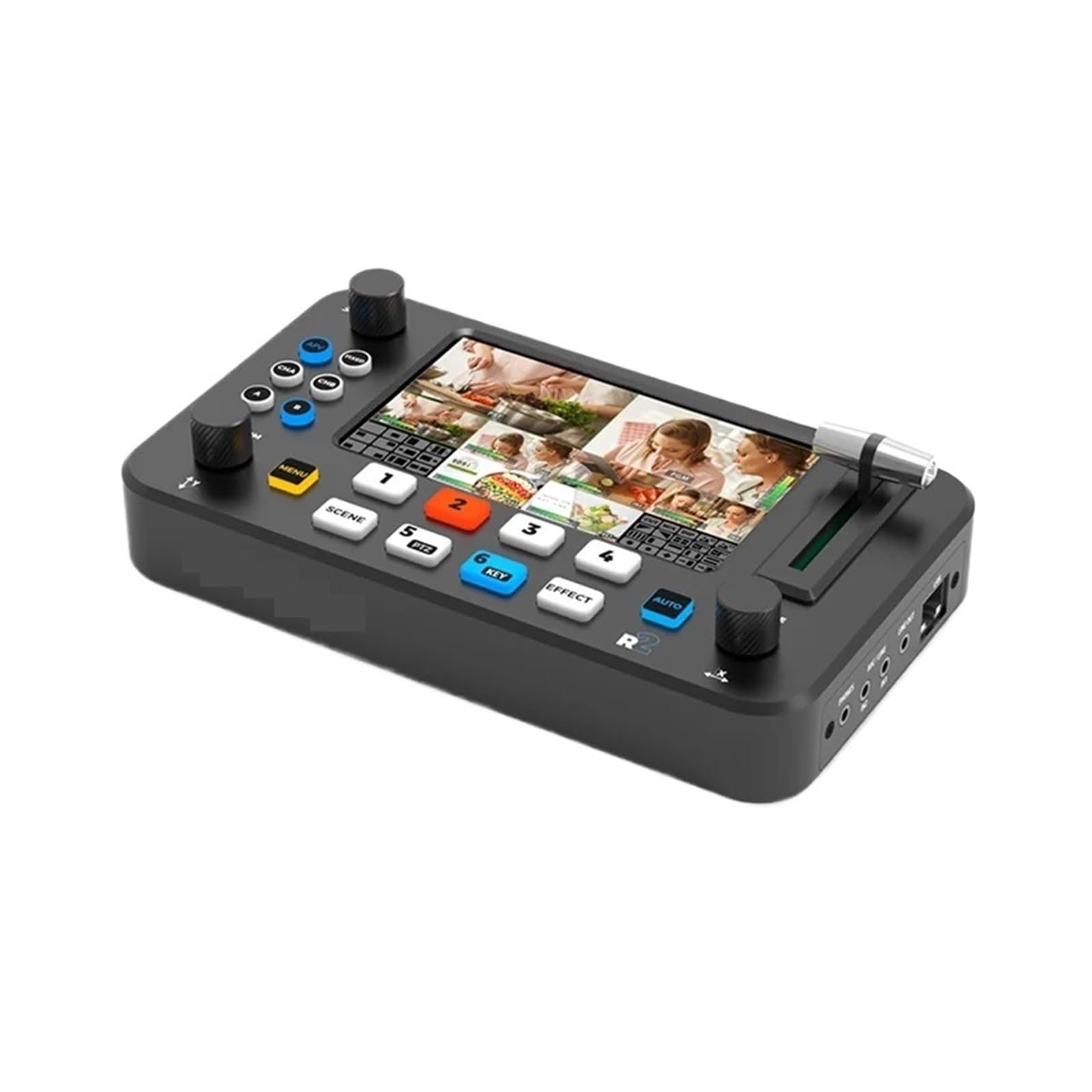 R2 5,5-calowe kamery wielofunkcyjne 4 wejścia kompatybilne z Przełącznik miksujący z USB 3.0 Przechwytywanie wideo na żywo