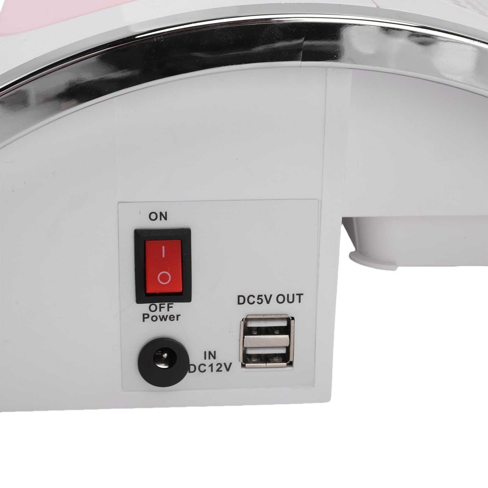 Dioche Elektryczna Wiertarka do Paznokci 3 w 1 z Odkurzaczem Suszarka Lampa Poduszka na Dłonie Elektryczny Pilnik do Paznokci Zestaw Domowego Salonu DIY Profesjonalny Manicure (wtyczka UE)