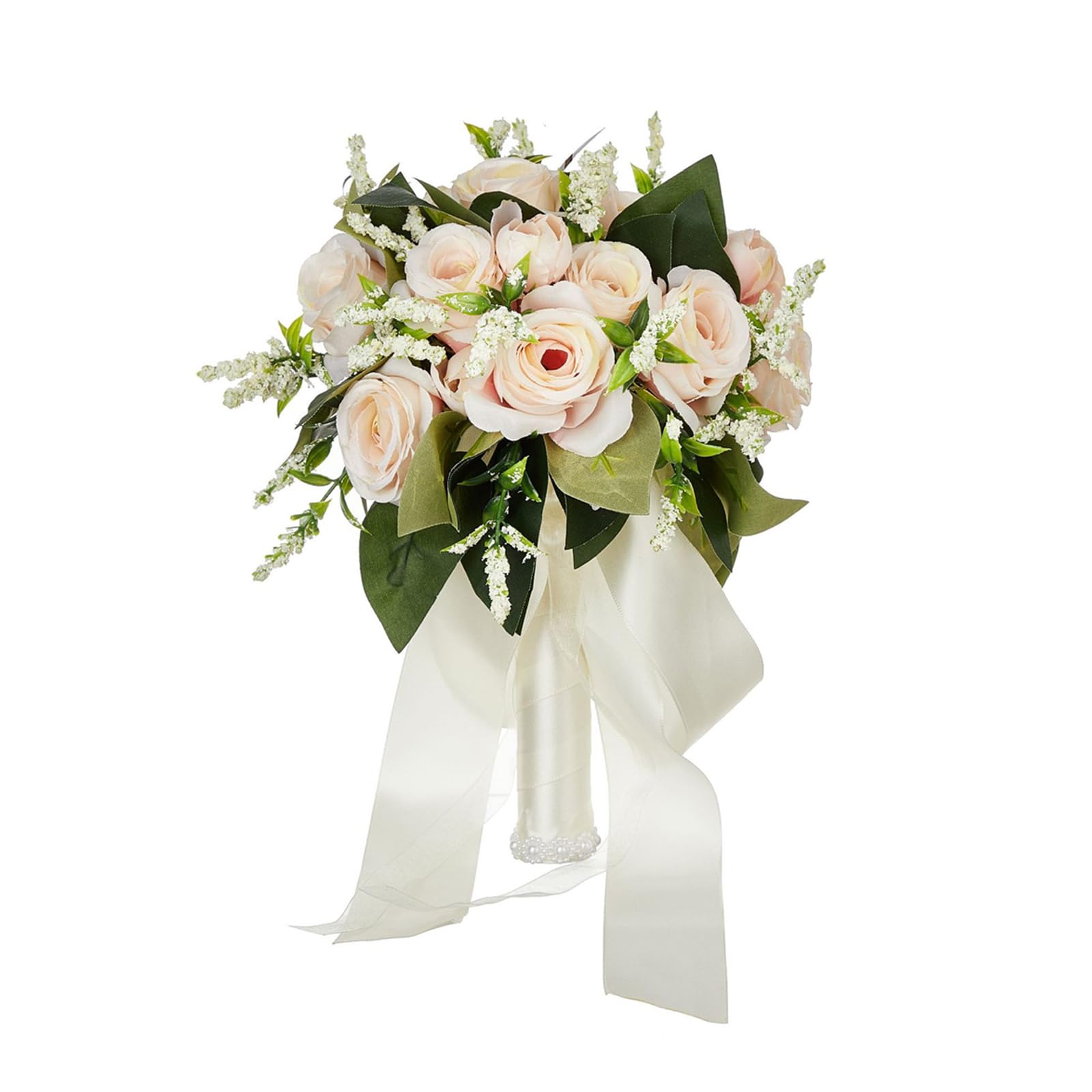 Geavonyg Weatherproof Handheld Flower Bouquet for Beach Weddings and Photography Props Wedding Bouquet