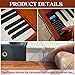 KUMENG digital Piano 88 Key Semi Weighted Keyboard,Full-size Electric Piano for Beginners,with Sheet Music Stand,Pedal,Power Adapter,Headphone Mode,USB-MIDI (KU-3506 Digital Piano with Stand)