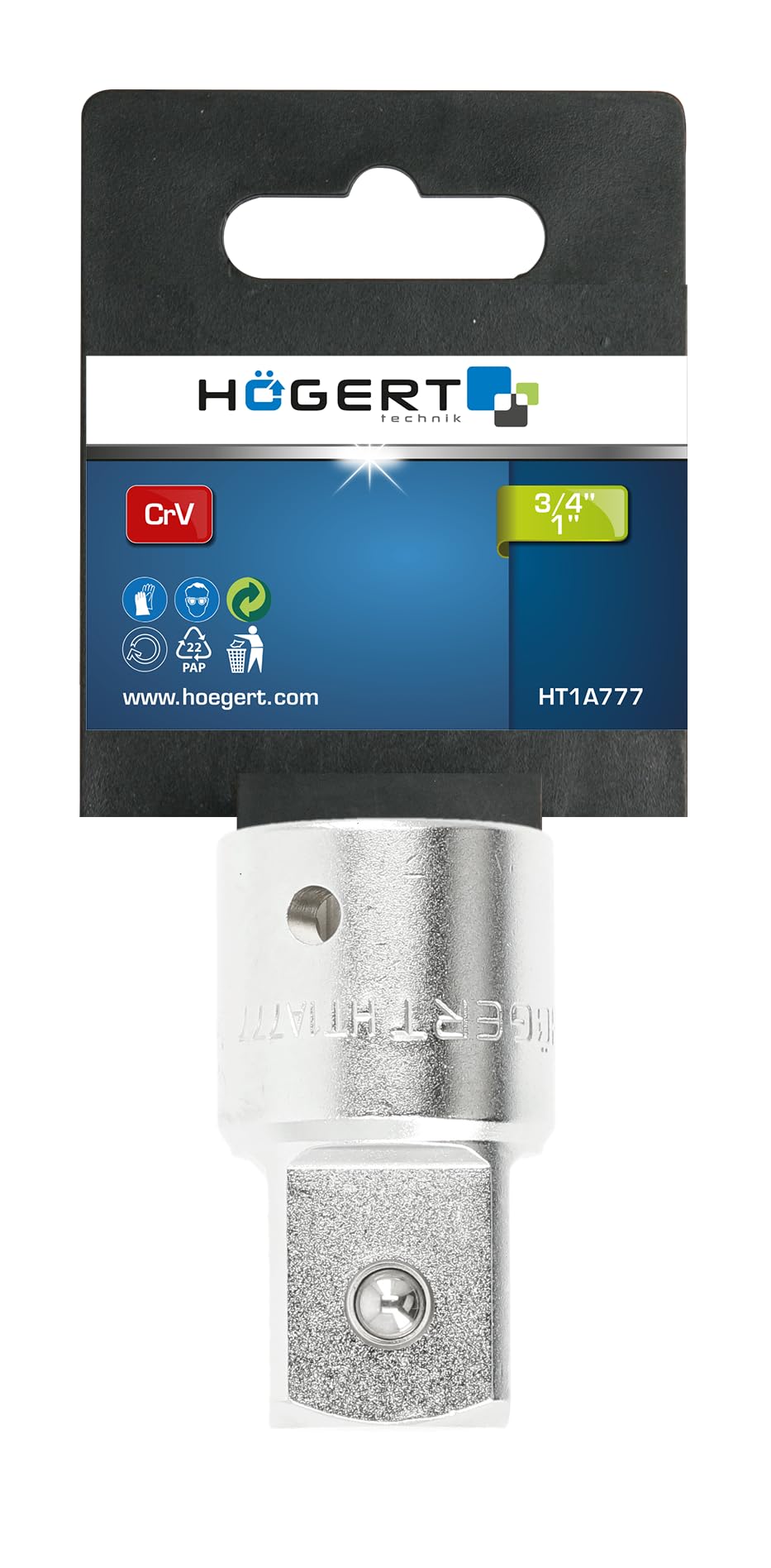 Image secondaire de Adaptateur de Douille Högert Technik 3/4