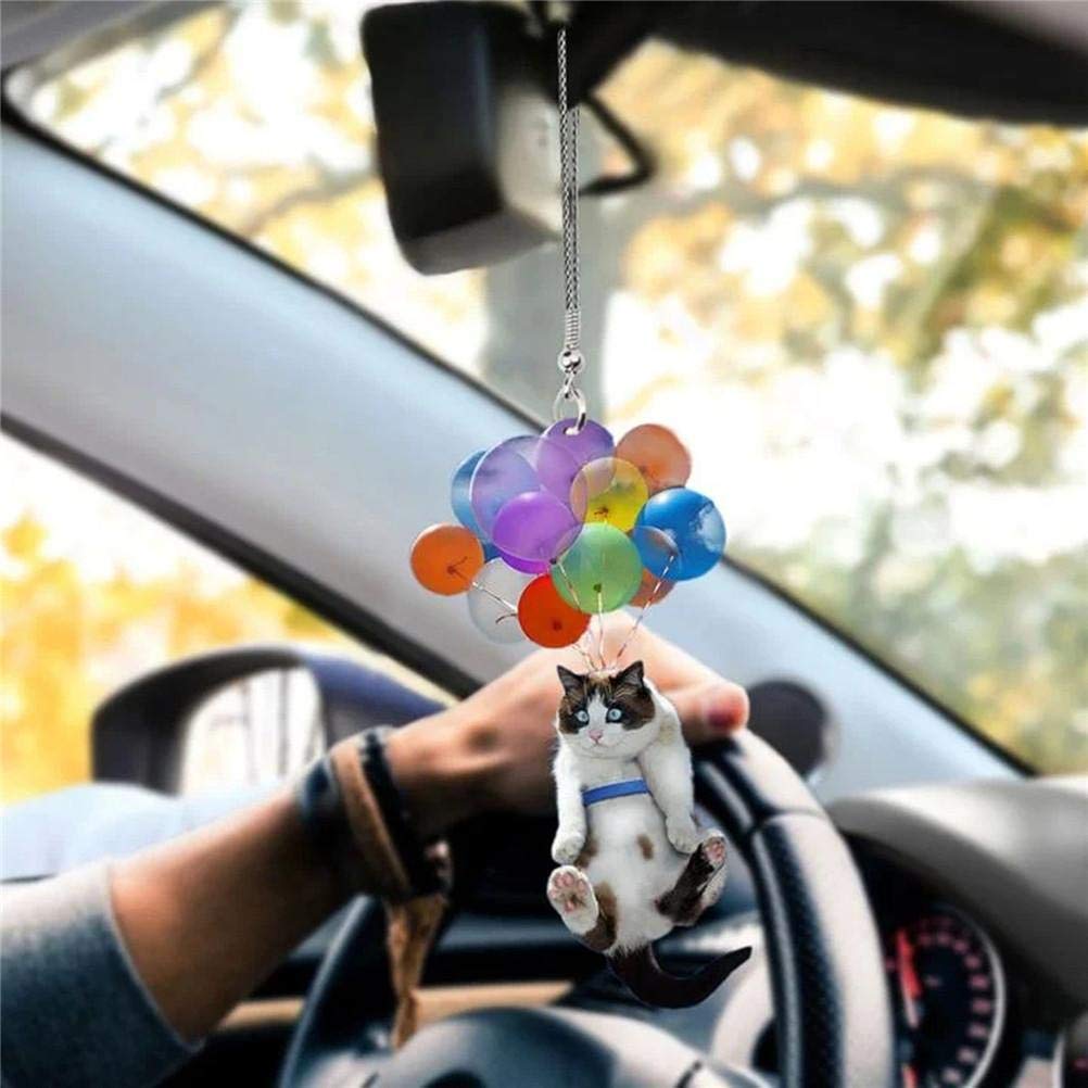 Car Hanging Ornaments, Cute Cat Car Hanging Ornaments Car Pendant Interior Car Pendant Hanging Ornament Decoration