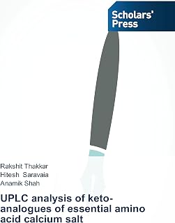 UPLC analysis of keto-analogues of essential amino acid calcium salt