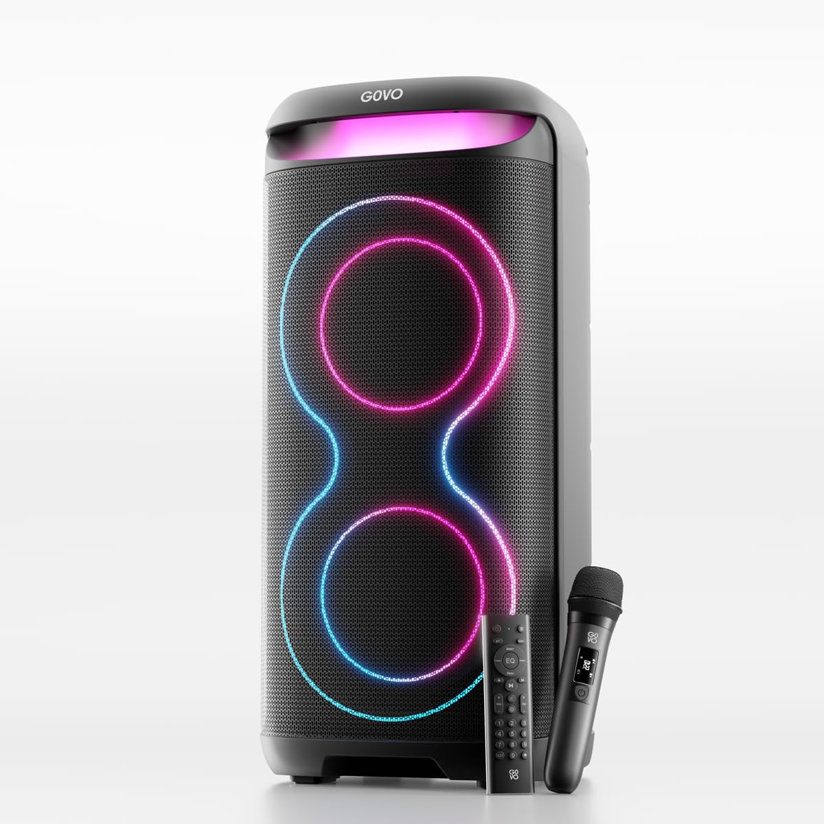 GOVO Goloud 1000 180W Party Speaker Black - Image 1