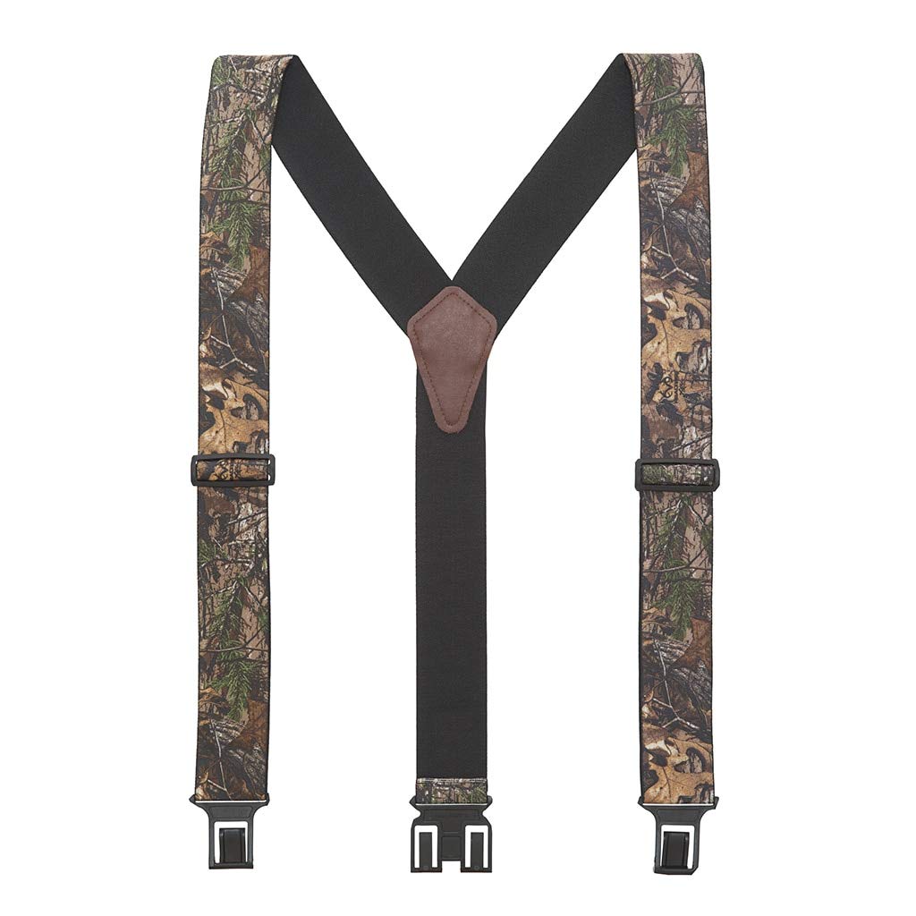 Perry EllisPerry Suspenders Men's Elastic Realistic Camo Print Suspenders (Tall Available)