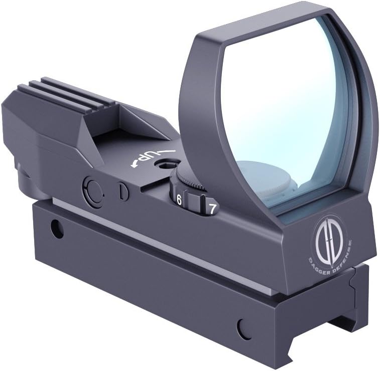 Dagger DefenseDD102R Red Dot Reflex sight- Reflex sight optic and substitute for holographic red dot sights