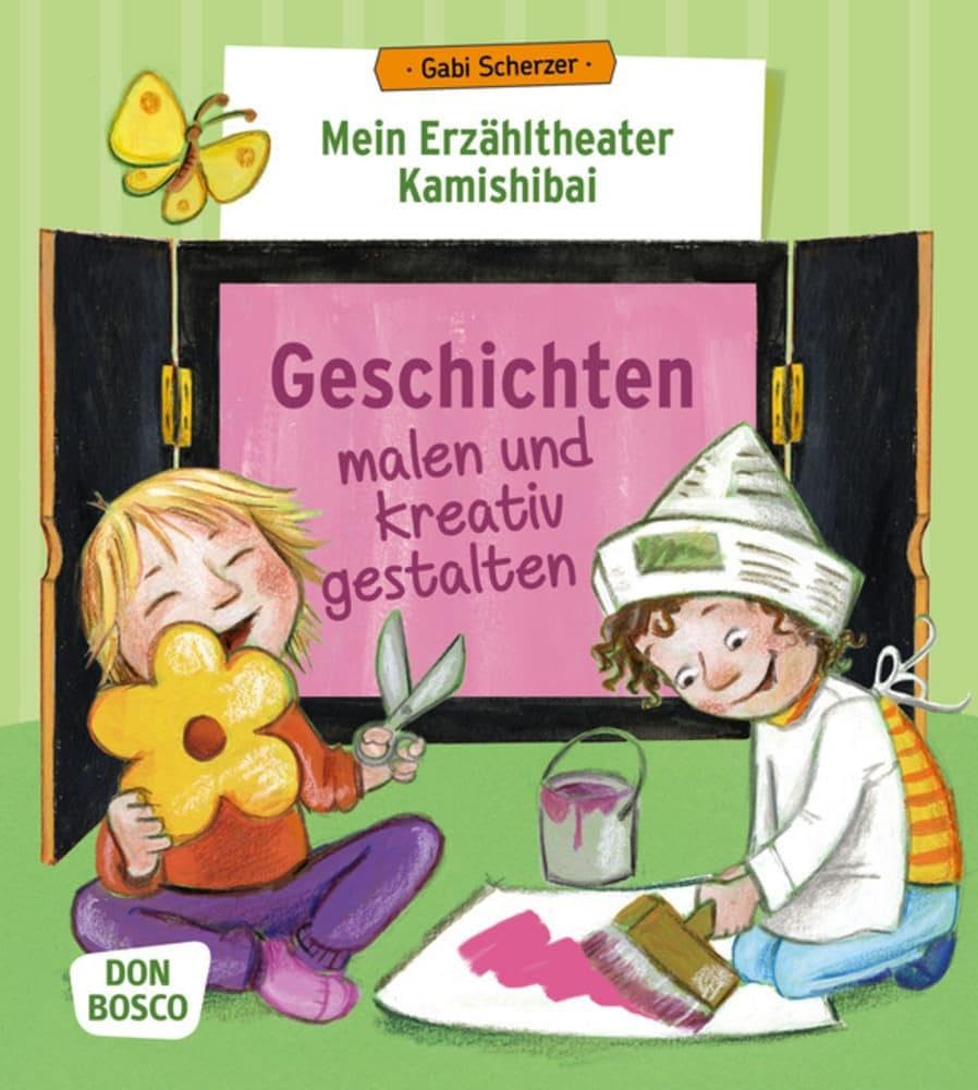 Mein Erzähltheater Kamishibai-Set – Geschichten malen und kreativ gestalten, inkl. Downloadcode für Zusatzmaterial