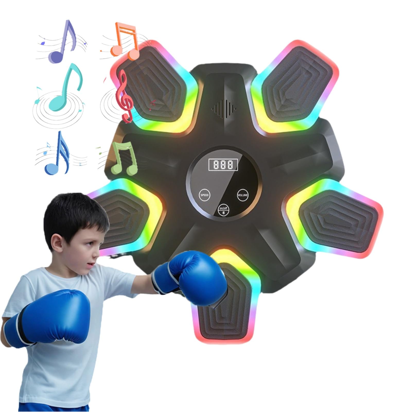 Machine de boxe musicale pour adultes et enfants : l'activité idéale à la maison