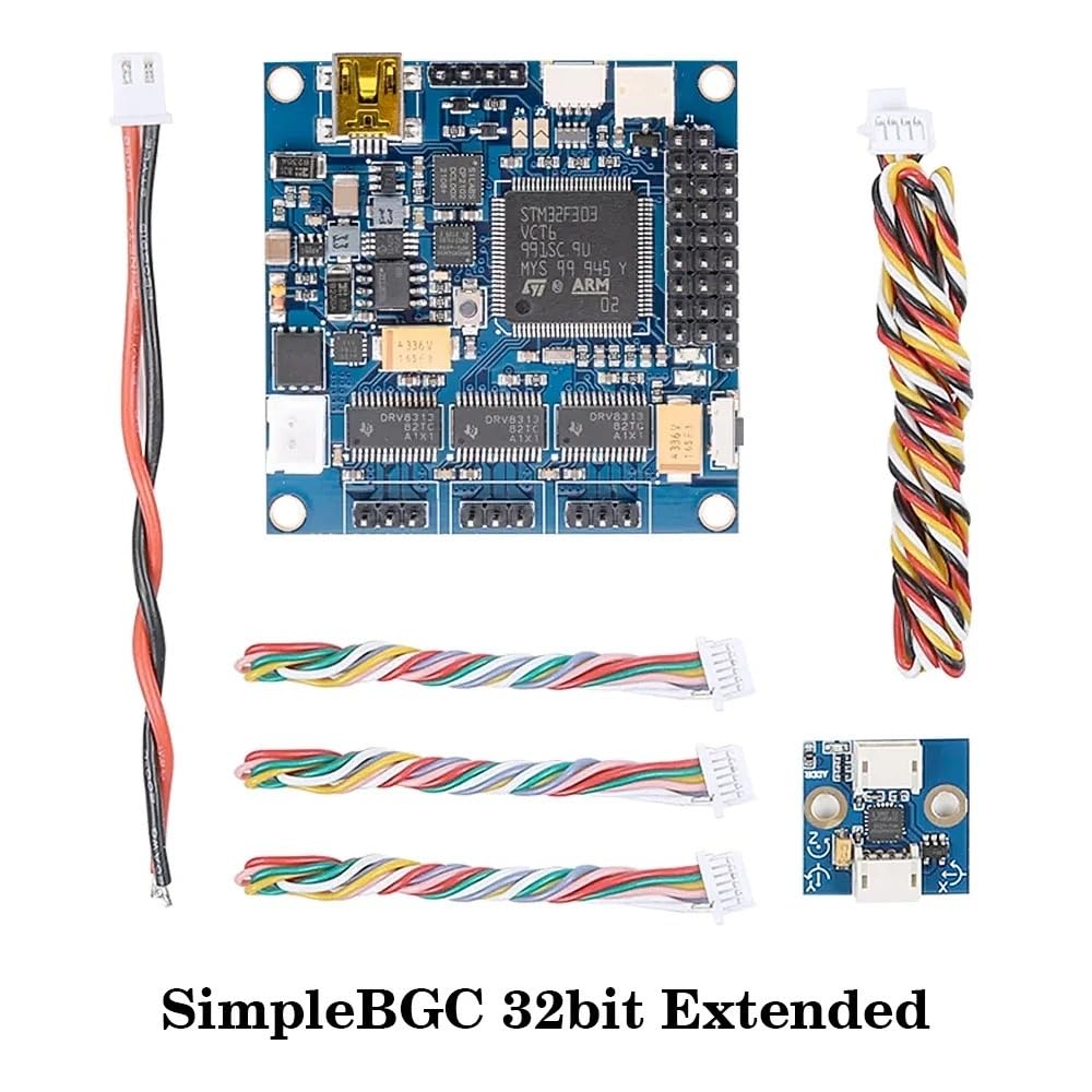SimpleBGC 32-bitowy rozszerzony sygnał dźwiękowy bez kodera 3-6S LiPo pasuje do drona RC FPV (program wysyłkowy)