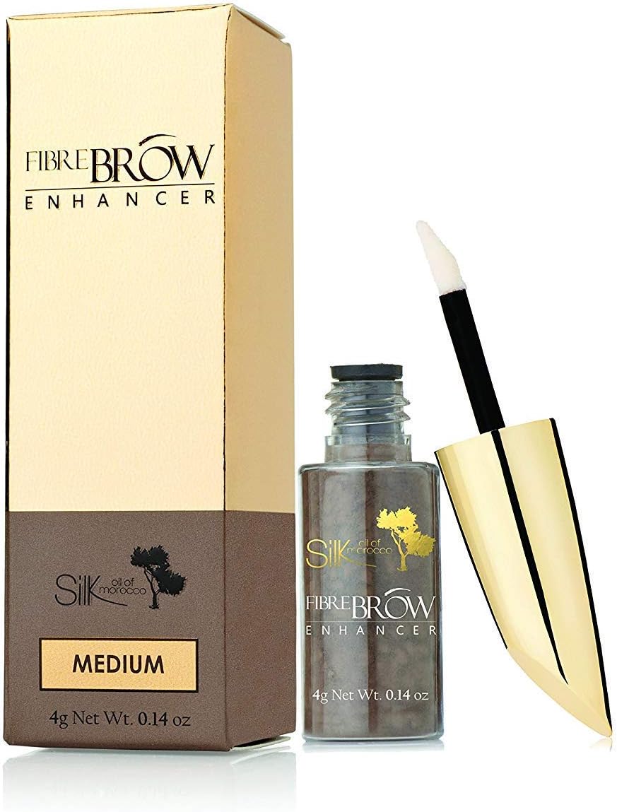 Silk Oil Of Morocco Fibre Brow Enhancer Coffee/Medium 4g