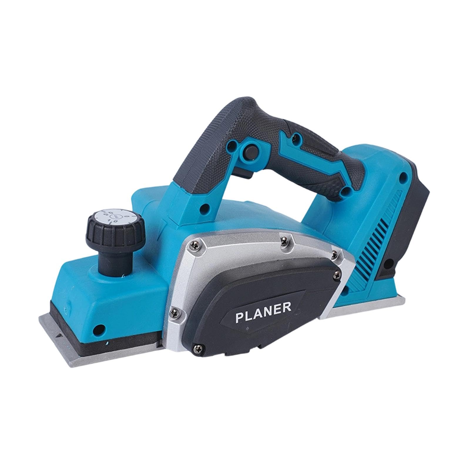Baoblaze Rabot électrique à Main, raboteuse portative, profondeur réglable 0-2 mm