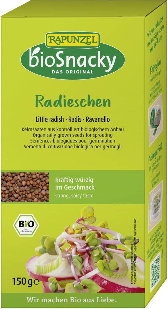 Radieschen bioSnacky 6 x 150 gr