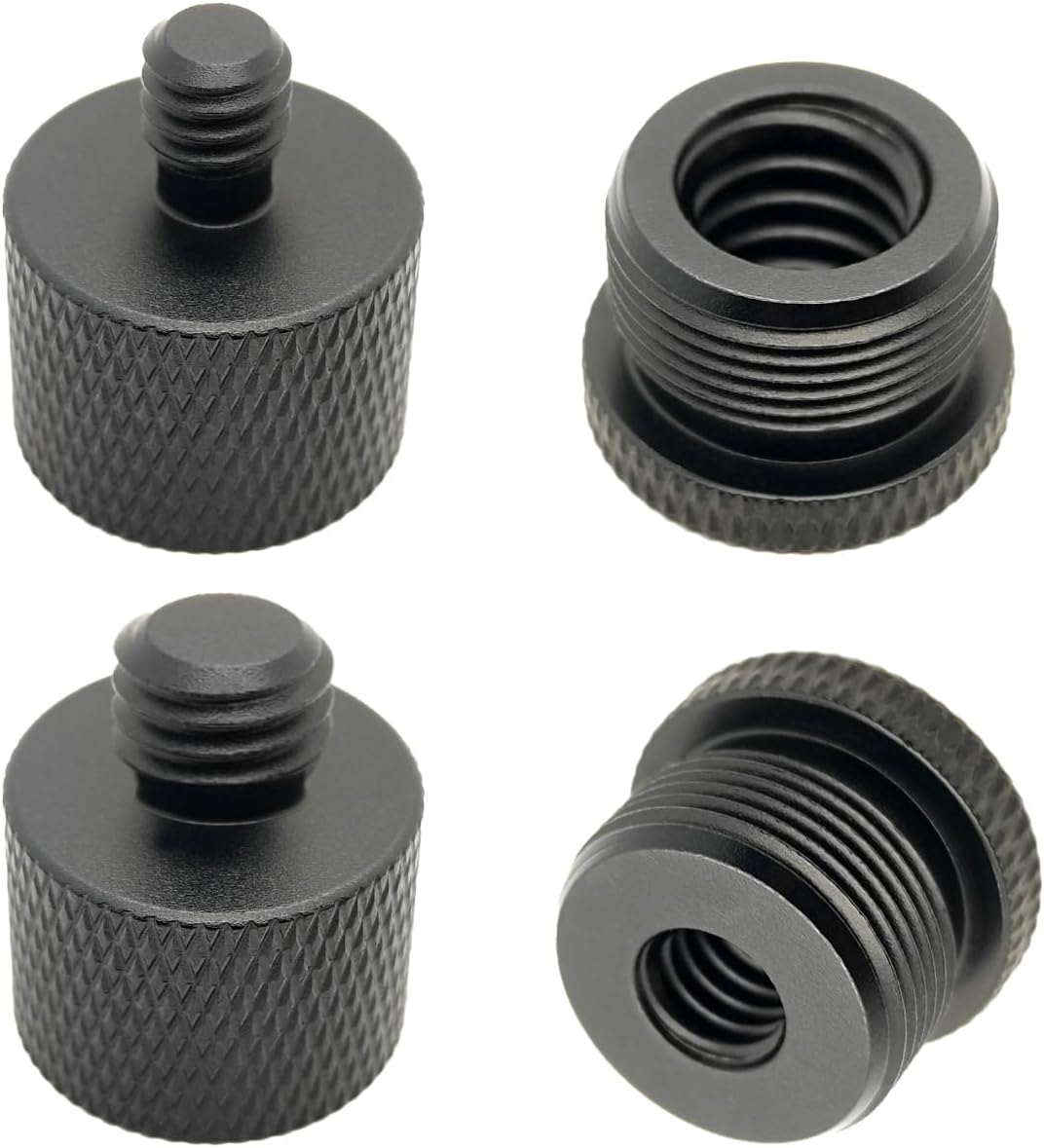 Amazon.com: 4 Pieces Mic Screw Adapter, 5/8 Female to 3/8 Male and 3/8 ...