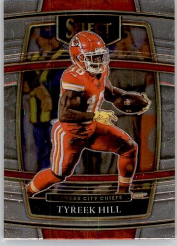 2021 PANINI SELECT #18 TYREEK HILL CONCOURSE KANSAS CITY CHIEFS FOOTBALL OFFICIAL TRADING CARD OF THE NFL