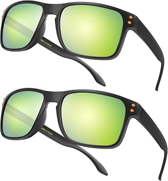 Square Sunglasses for Women Men, 70s Oversized Polarized Aviator Sunglasses, Sunglasses Sparkling Large Frame