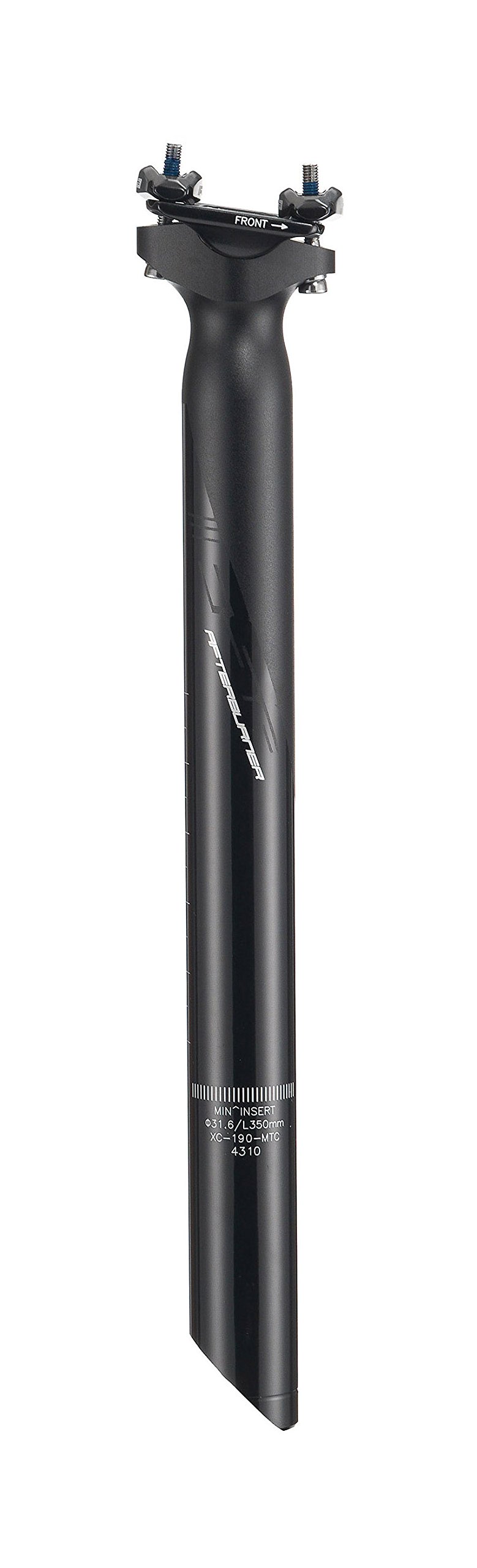 FSA Afterburner MTC Seatpost - Black, 27.2 × 400 mm