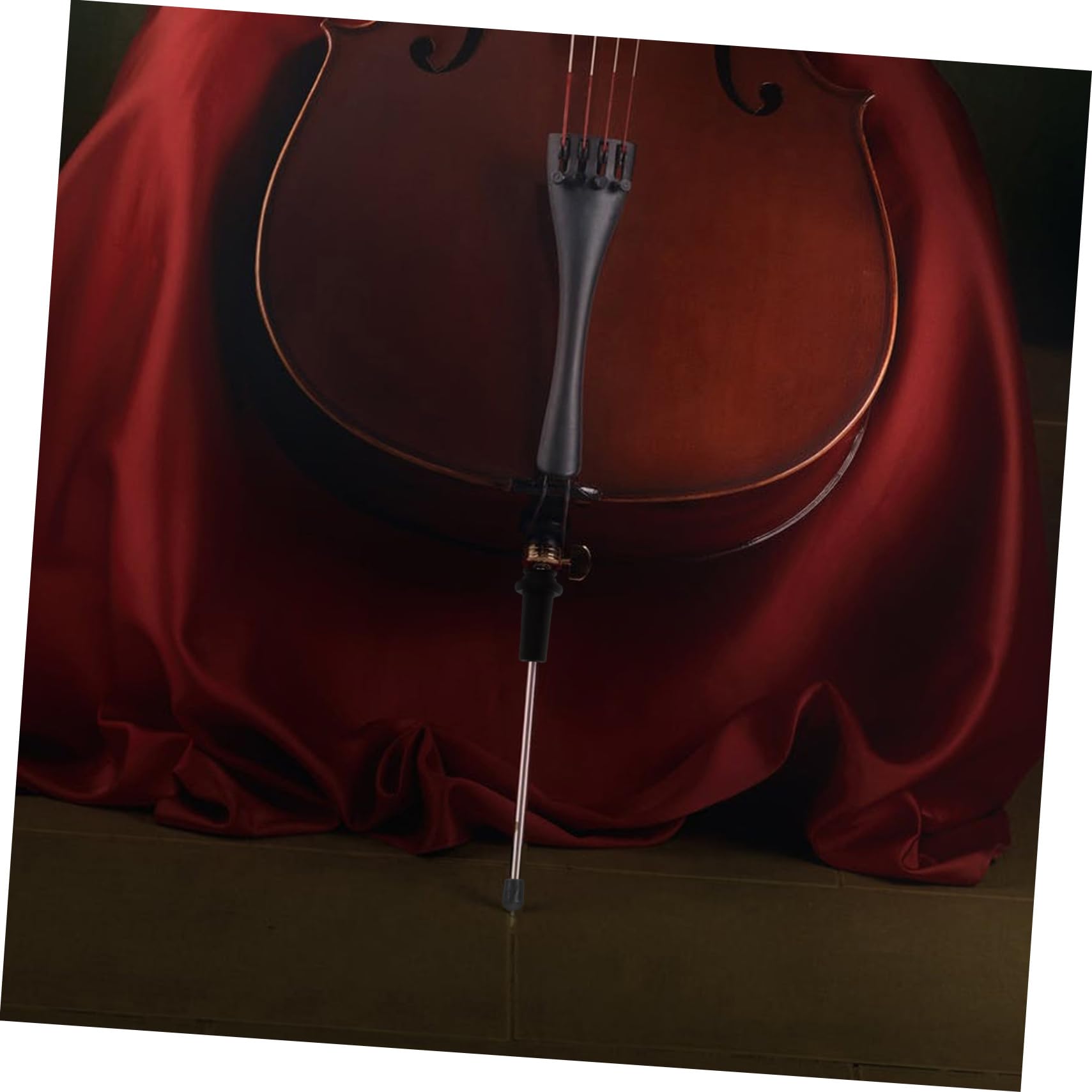 Holibanna 2pcs Cello Endpin Stopper Rubber Pad Slip Cello Accessory for Stable Performance Durable Endpin Cap for and Bass Essential Supply