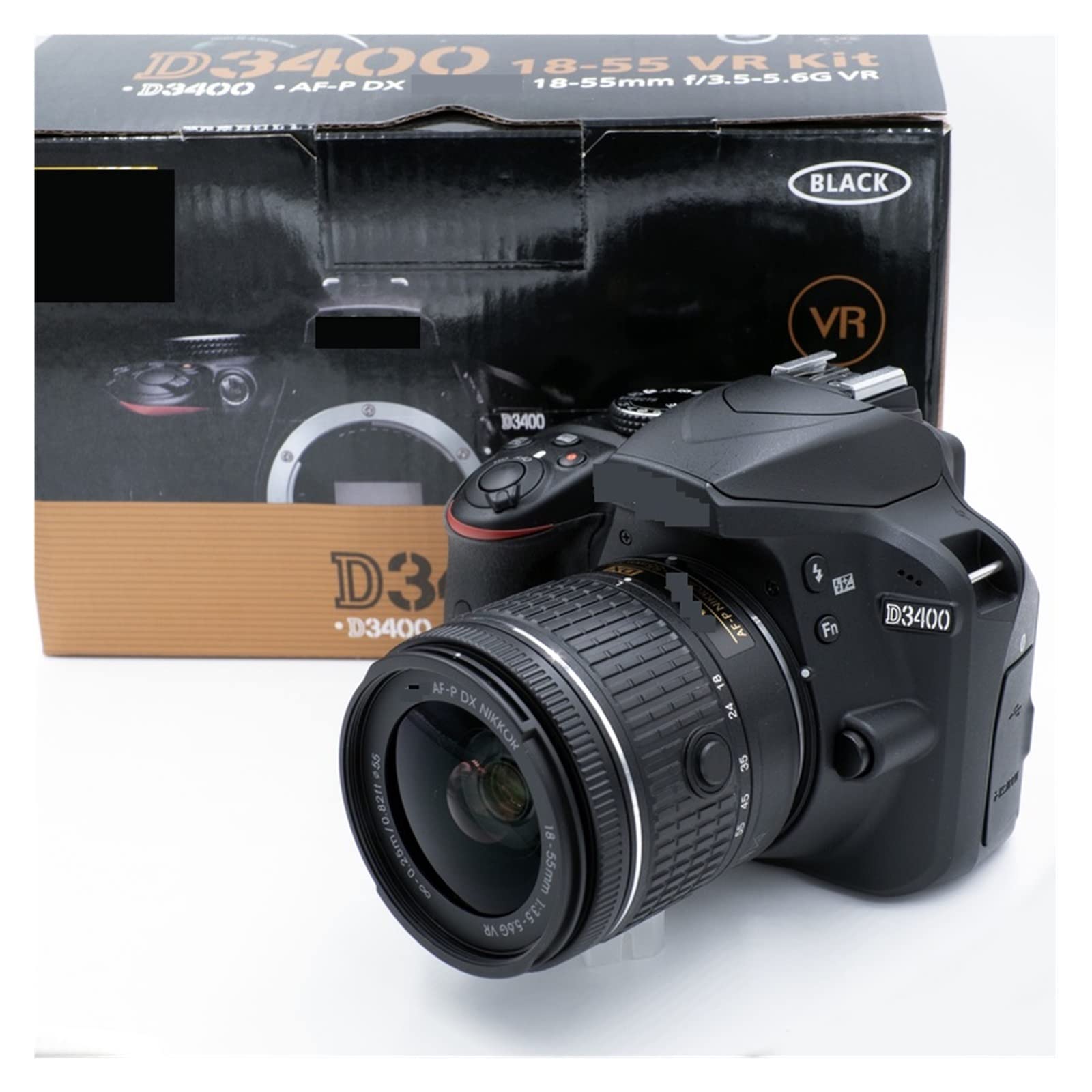 Amazon.co.jp: カメラ D3400 W/AF-P DX NIKKOR 18-55mm F/3.5-5.6G VR