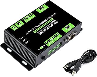 Waveshare Industrial USB / RS232 / TTL to RS232 / 485 / TTL Isolated Multi-Bus Converter Adapter Module Adopts Original FT232RL for USB Communication Support Windows 11/10 / 8.1/8 / 7 / XP