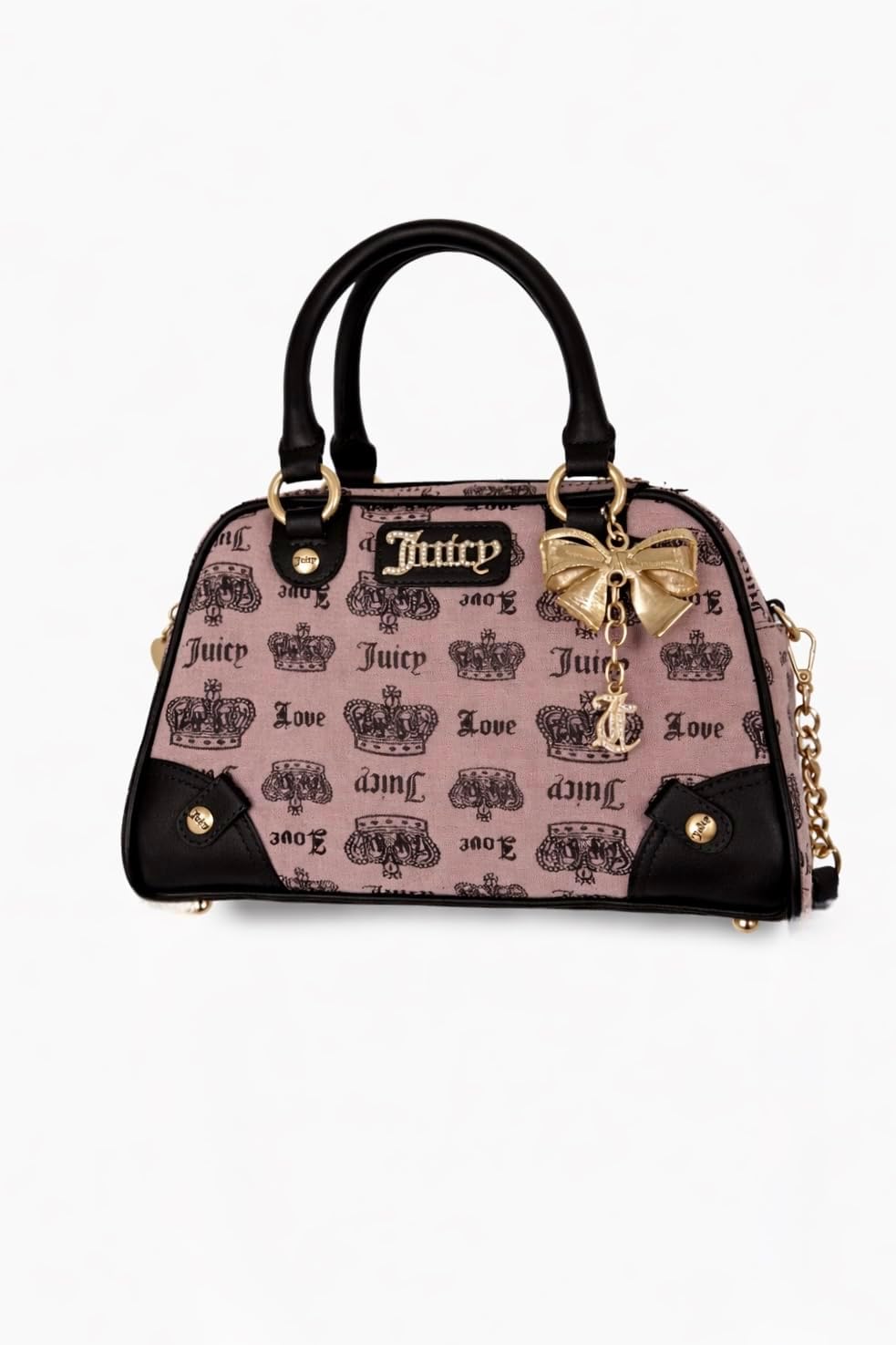 Juicy Couture Vintage Couture Bowler Bag In Pink Diamond