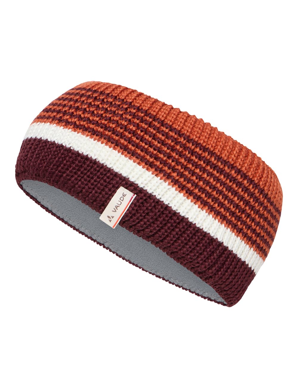 VAUDE Stirnband Melbu Headband IV, warm mit integriertem Fleeceband, Dark Oak, Einheitsgröße