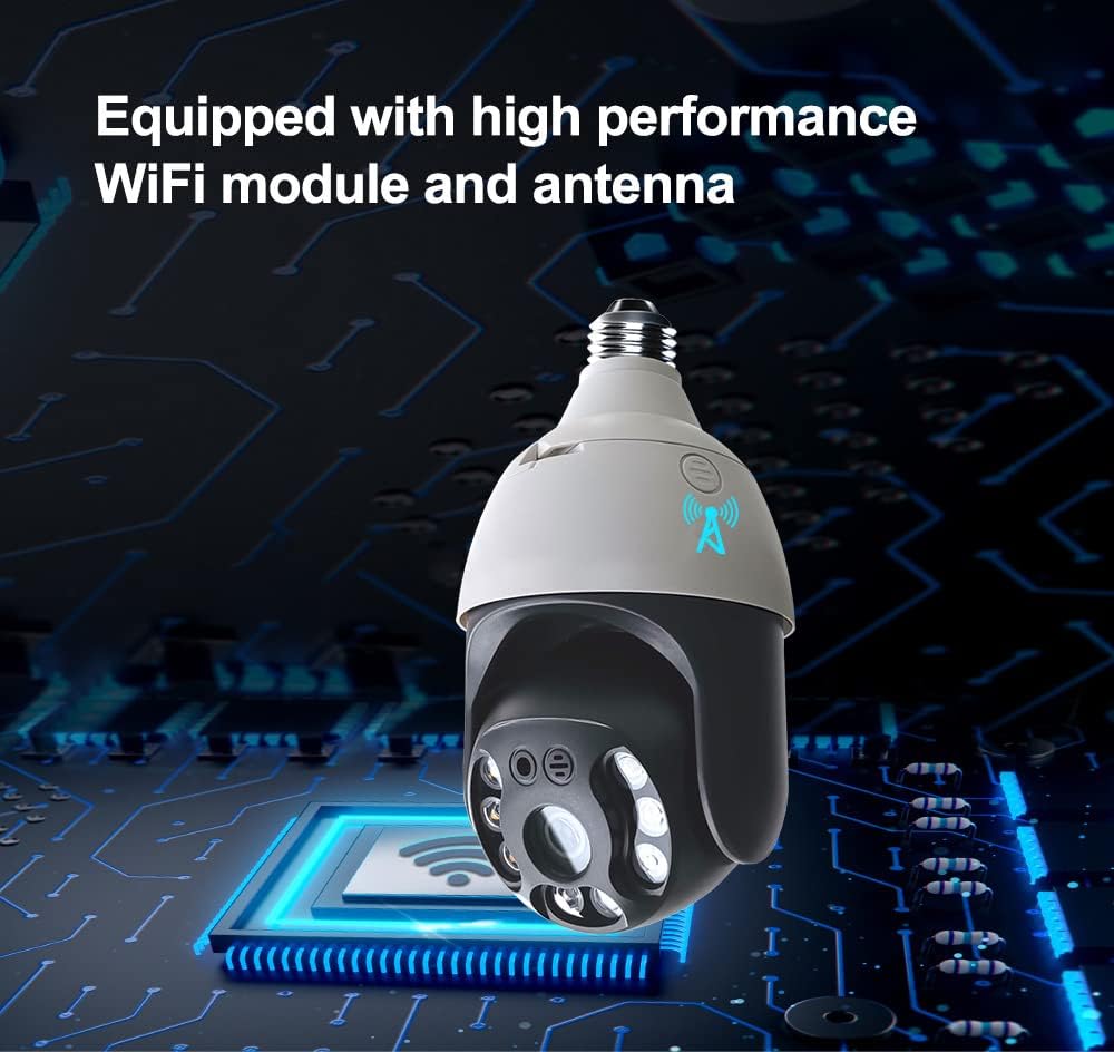 Eversecu camera with high-performance WiFi module and antenna