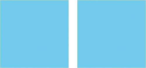 Beistle Telones de fondo de pared Blue Sky, 4 x 30 pies, paquete de 2 - Telón de fondo para fiestas, fondo de fotos de cielo, cubierta de pared