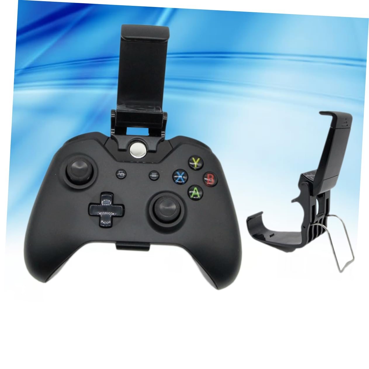 Hemobllo 2pc Bracket Phone Mount Holder for Controller Ergonomic Design for Mobile Gaming Secure Clip for Enhanced Comfort and Stability