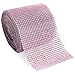 24 Row,4.5 inches Wide 10 Yard Acrylic Rhinestone Diamond Ribbon wrap, DIY, Wedding, Homecoming, Prom, Events, Arts & Crafts and Special Occasions Rose Gold