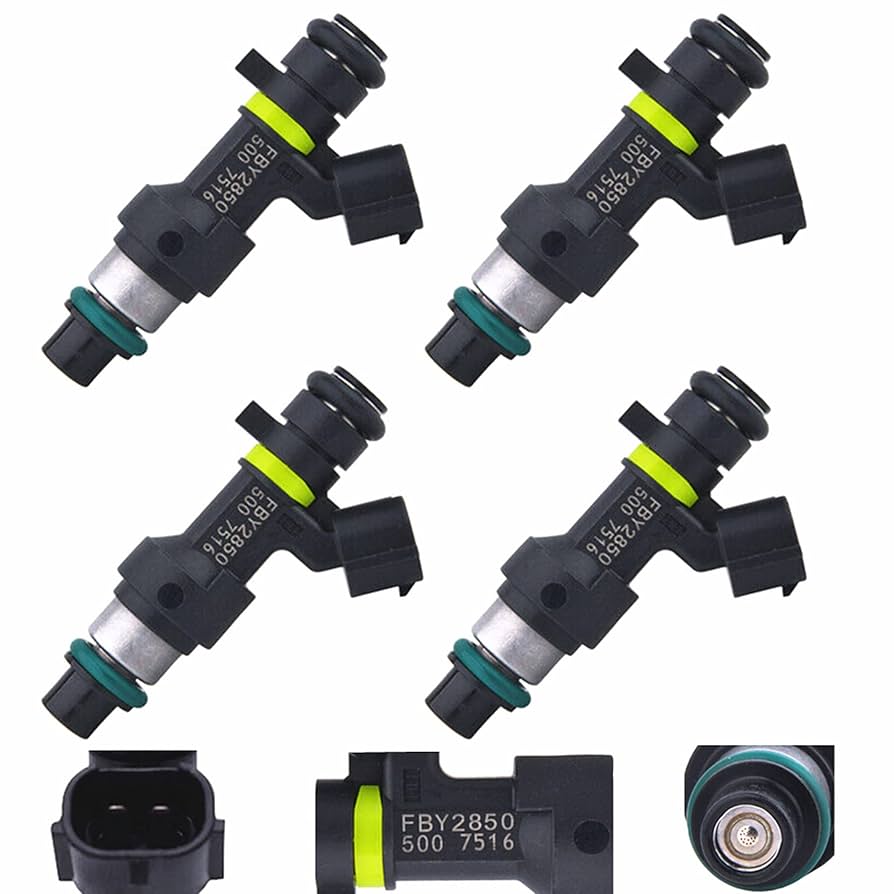 Amazon.com: Set 4 Fuel Injectors FBY2850 Replacement For