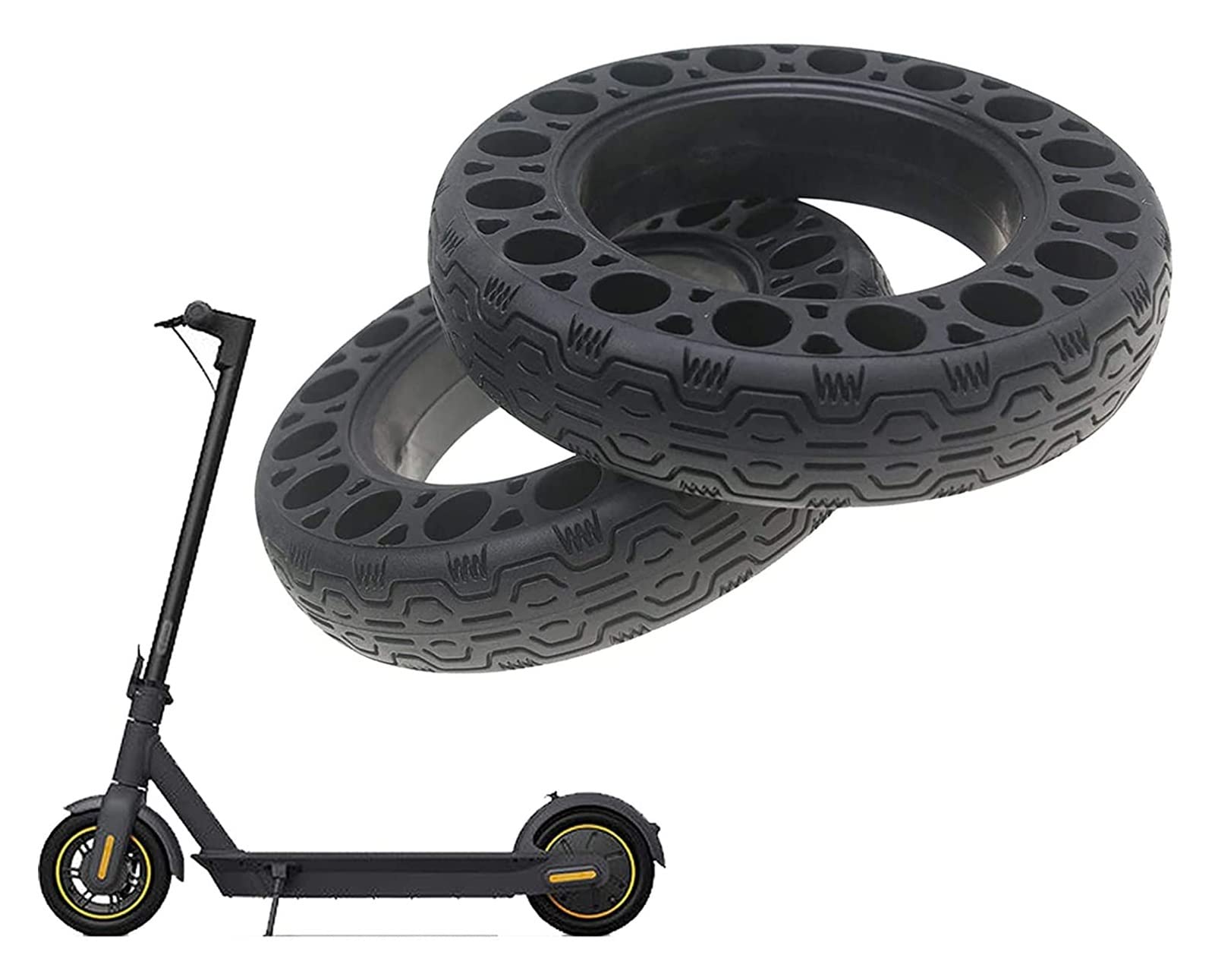 Neumático para scooter eléctrico, neumático sólido para scooter eléctrico, neumático de celda de repuesto, ruedas de repuesto para scooter de 10 pulgadas, piezas de scooter, repuesto de neumáticos Neu