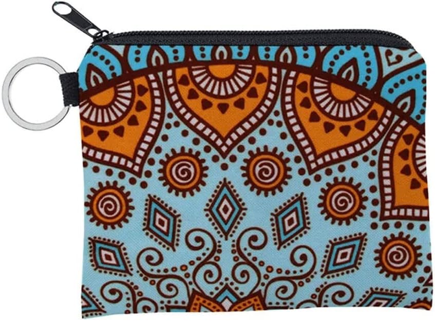 Pouch Card Bag Purse Card Holder Personalized Portable Waterproof Zipper Storage Pouch Coin Bag Wallet Key