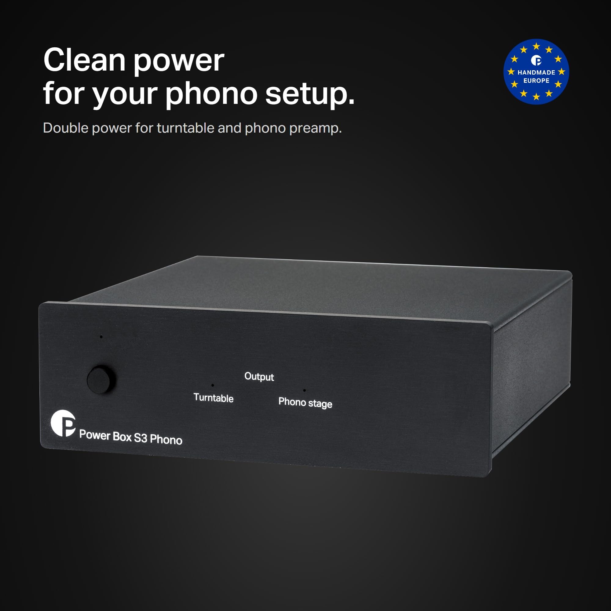 Amazon.com: Pro-Ject Power Box S3 Phono Turntable & Preamp Power