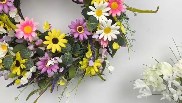 Amazon.com: Yawwind 22 Inches Summer Wreaths for Front Door Spring