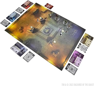 Dungeons & Dragons D&D Onslaught Board Game Core Set, Multicolor