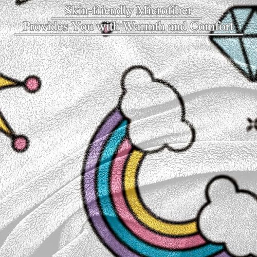 Couverture de la licorne plaid chaude et douce enfant - 3