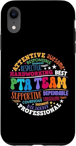 iPhone XR Parents Teacher Association Team Supporter PTA Team Case