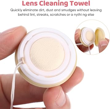 Healeved 6-Pack Mobile Phone Lens Cloths for Eyeglasses Reusable Portable Soft Cloths for Delicate Screens and Devices
