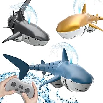 つ*さ様 ラジコンボートセット（ホワイト・レッド） Amazon.co.jp: WEECOC ロボットサメ RCスピードボート ラジコン