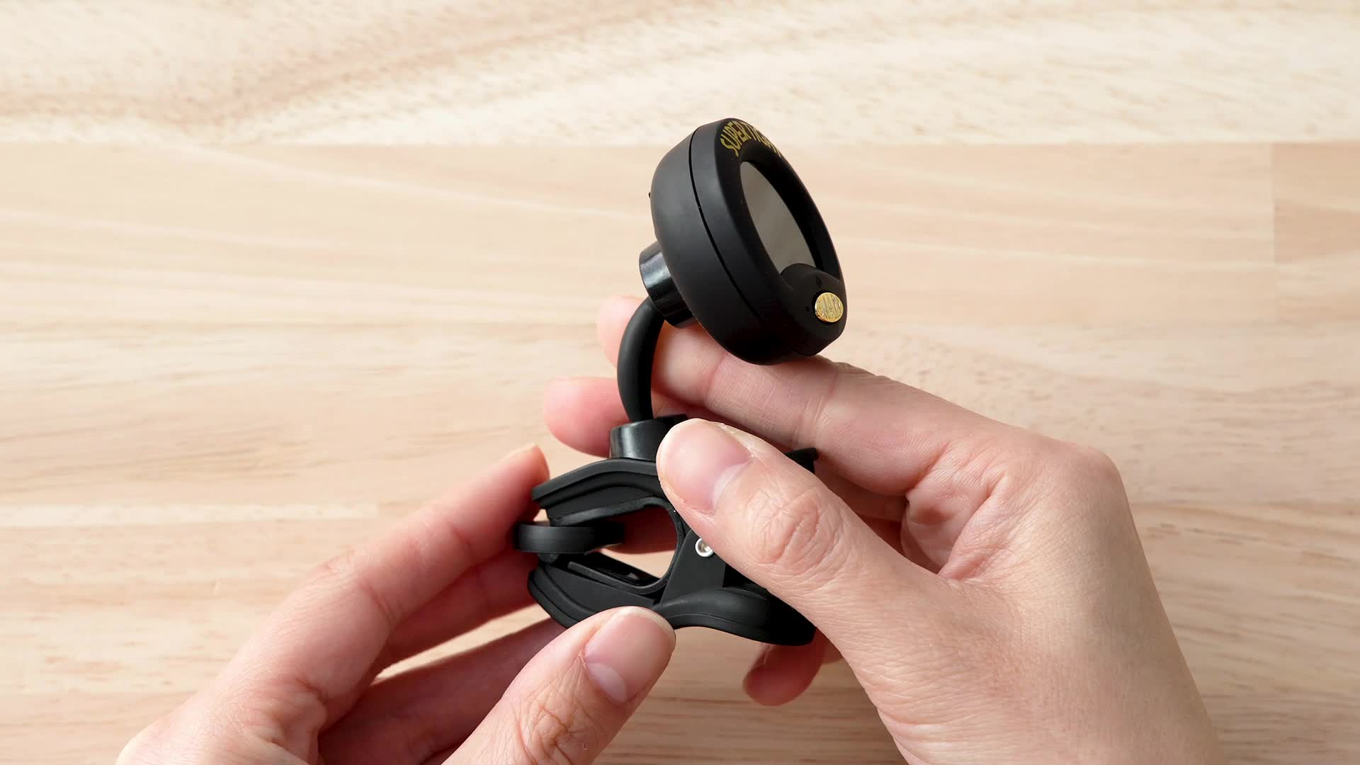 Snark ST-8 Super-Tight All Instrument Clip-On Tuner ,Black